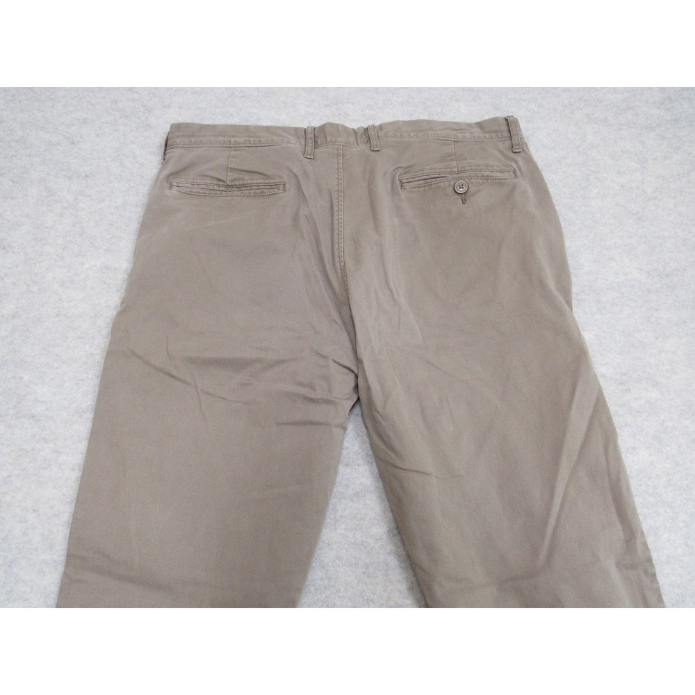JCrew 770 Straight Fit Chino Pants Mens 34x32 Brown Re-Imagined Stretch Cotton - Picture 10 of 11